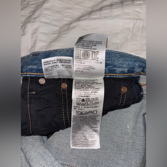 Levi's - Justin Timberlake Fresh Leaves Collaboration 501 Slim Taper Men’s Jeans - Picture 14 of 15